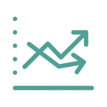 Graph two arrows